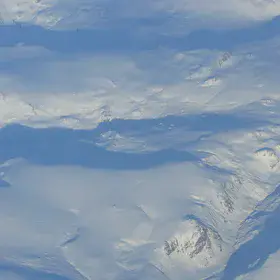 Snow covered Alps