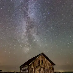 The Milky way over the West coast of Sweden