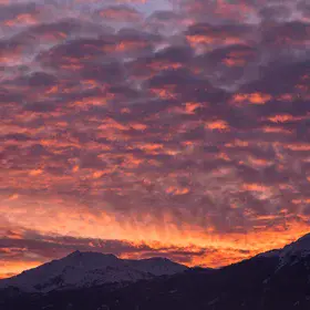Painting the Sky with Clouds - Closeup