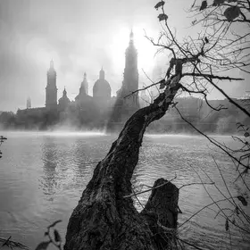 Radiation fog over the Ebro river